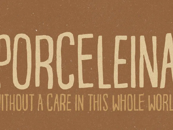 Porceleina DEMO font