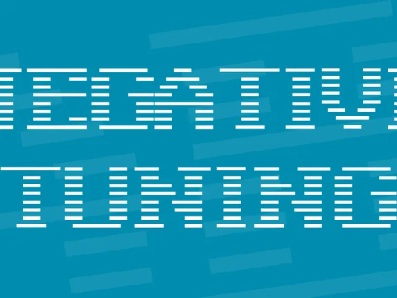 Negative Tuning font