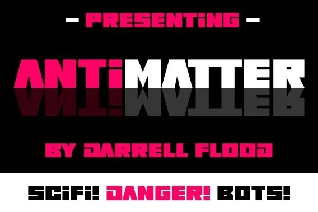 Antimatter font