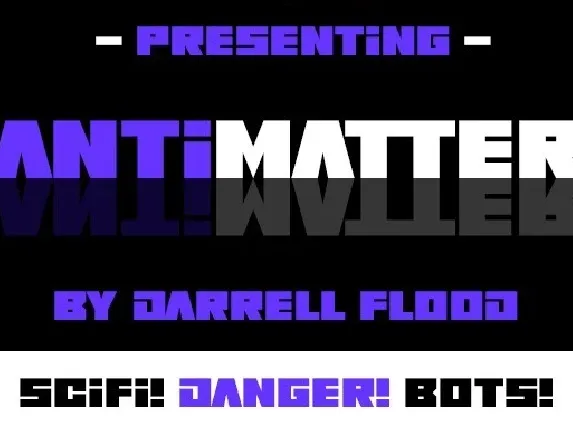 Antimatter font