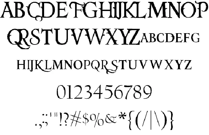 Navidad font