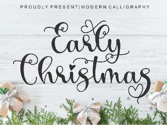 Early Christmas - Personal Use font