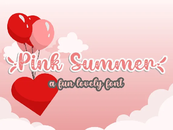 Pink Summer DemoFont