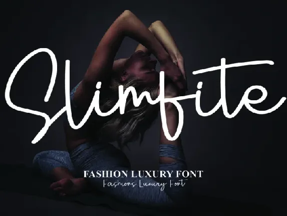 Slimfite font