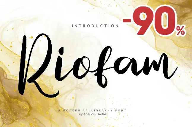 Riofam font