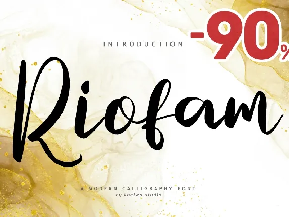 Riofam font