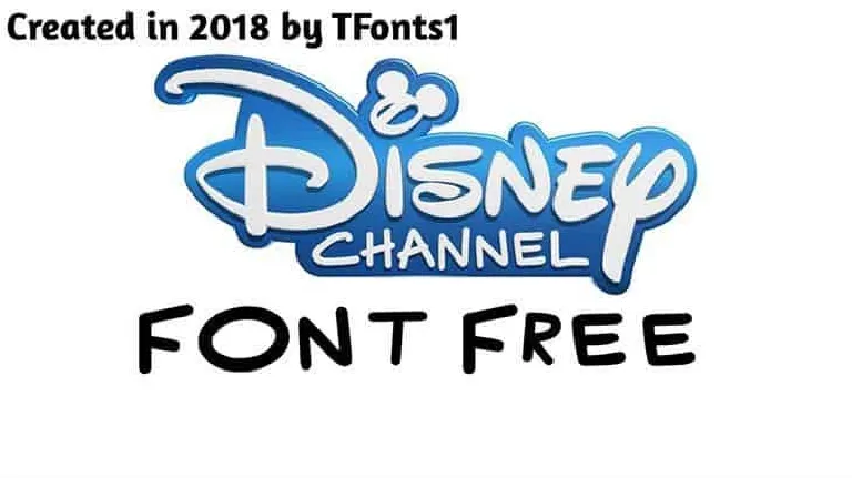 Disney Channel font