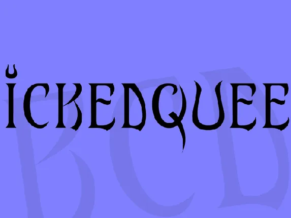 wickedqueen font