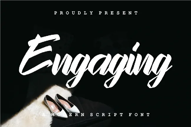 Engaging Script Demo font