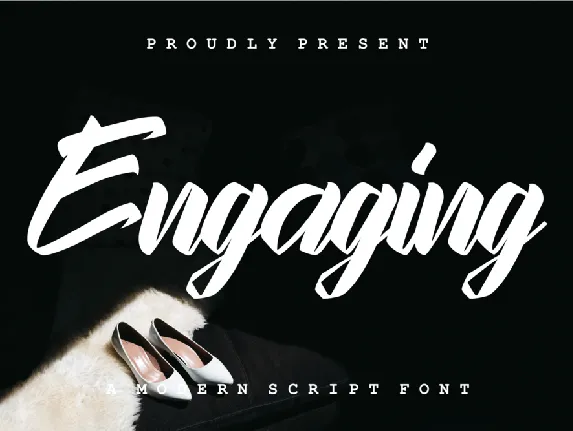 Engaging Script Demo font