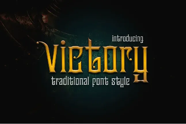 VICTORY font