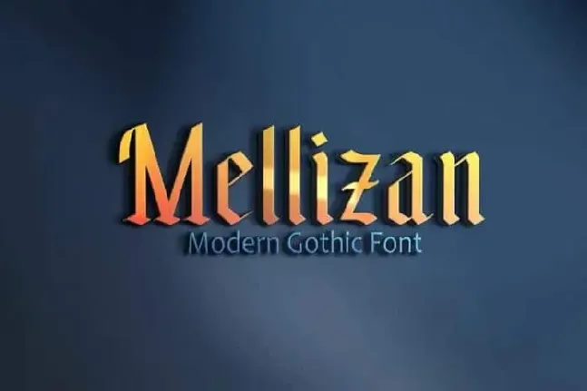 Mellizan Blackletter font