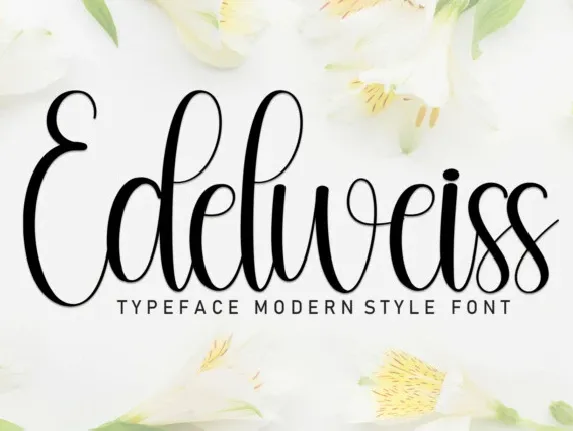 Edelweiss Script font