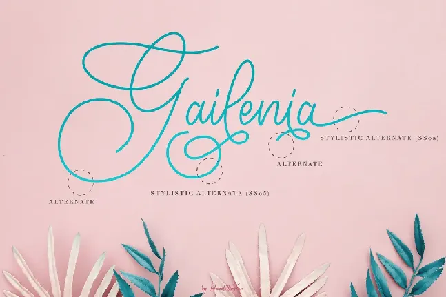 Gailenia font