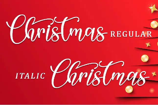 Christmas Nice - Personal Use font