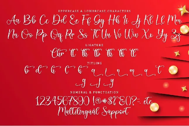 Christmas Nice - Personal Use font