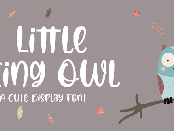 Little King Owl font