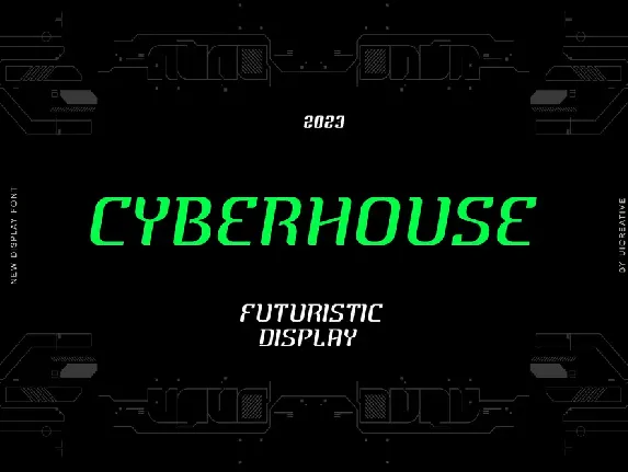 CYBERHOUSE font