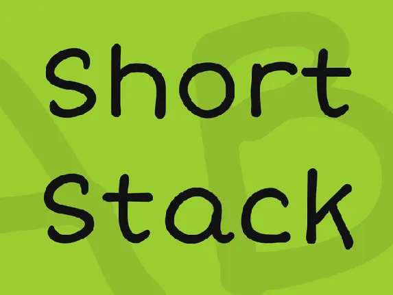 Short Stack font