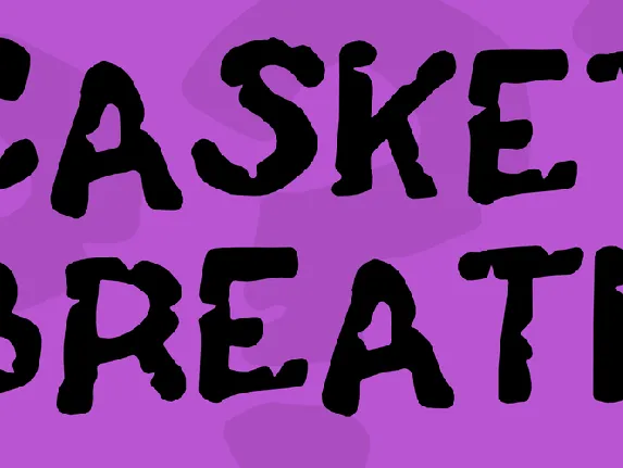 Casket Breath font