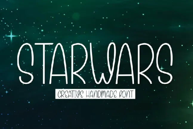 Starwars Display font