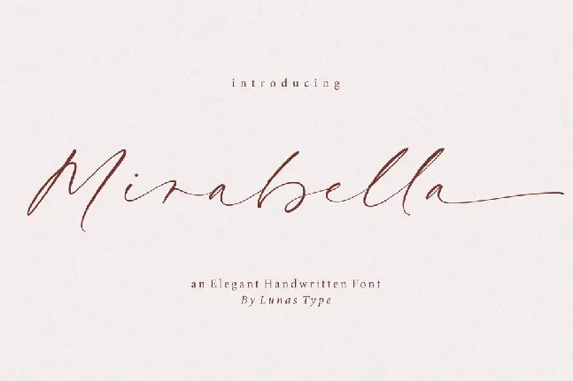 Mirabella font