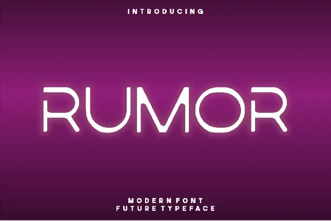 Rumor font