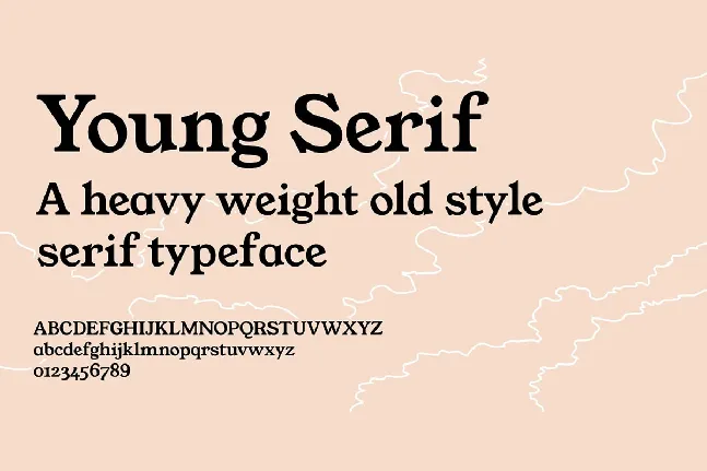 Young Serif font