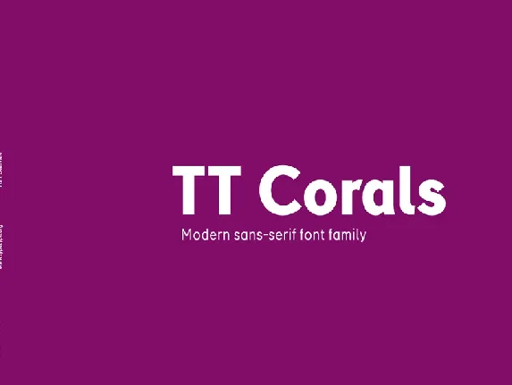 TT Corals font