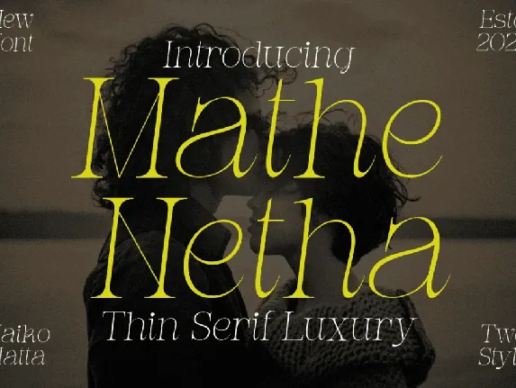 Mathe Netha font