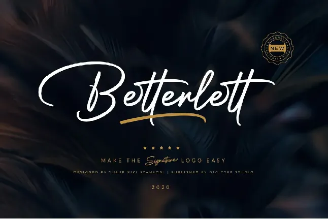 Betterlett font