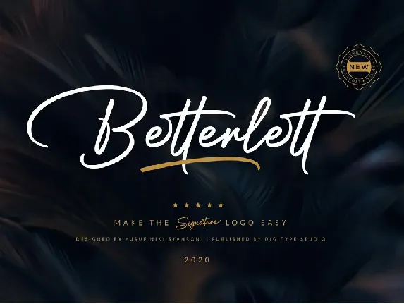 Betterlett font