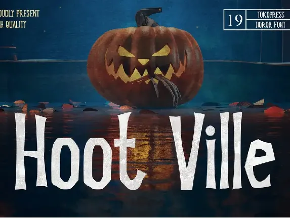 Hoot Ville font