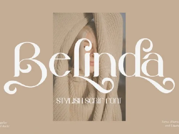 Belinda Serif font