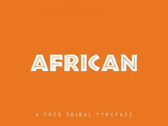 African font