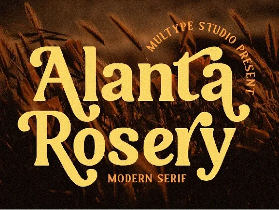 Alanta Rosery font