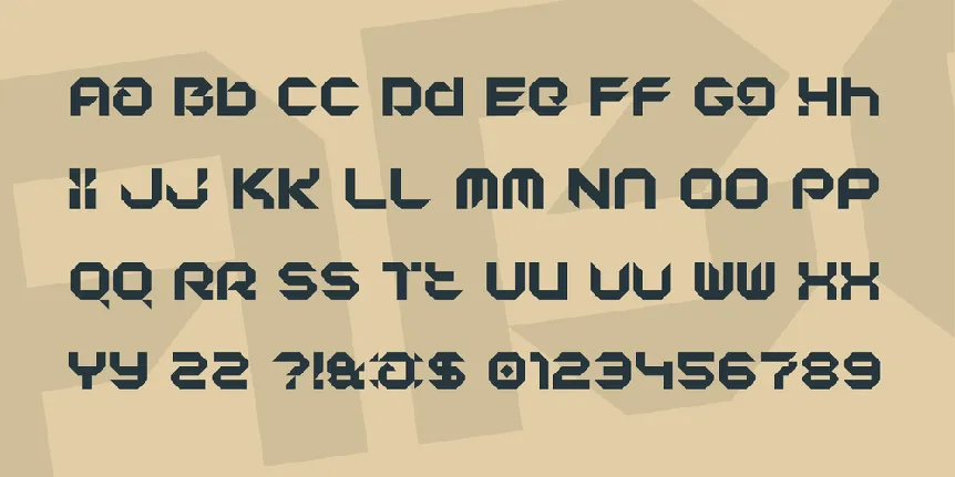 Affection LDR font