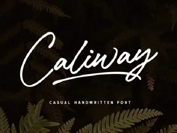 Caliway font