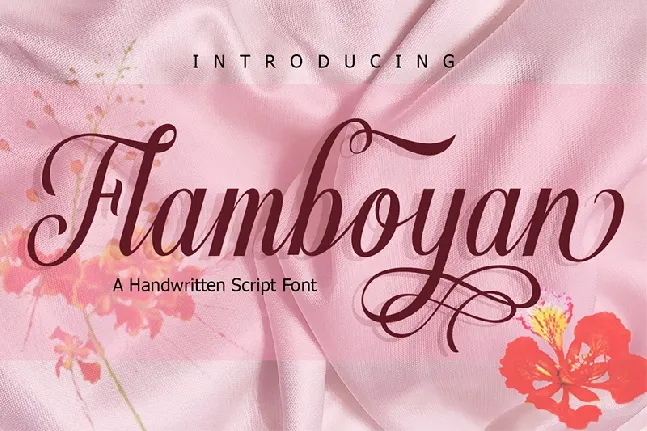 Flamboyan font