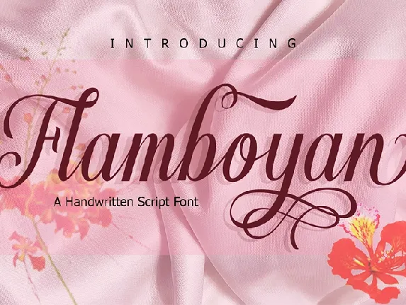 Flamboyan font