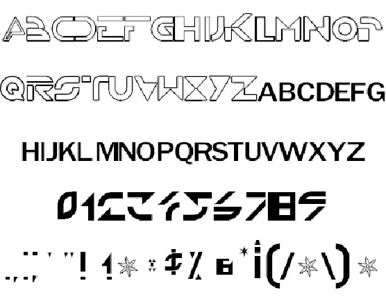 TRON font