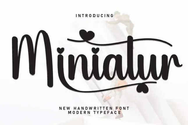 Miniatur Script font