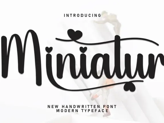 Miniatur Script font