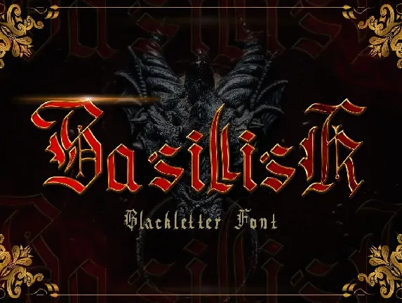 Basillisk font