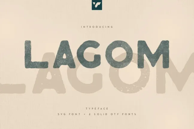 Lagom Typeface font