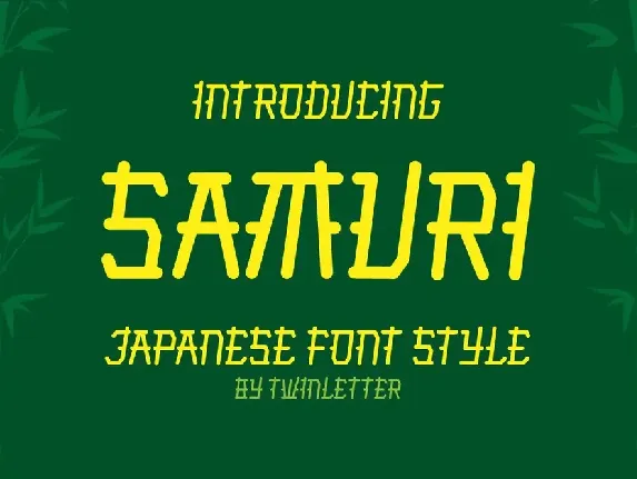 SAMURI font