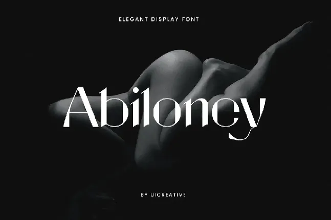 Abiloney font