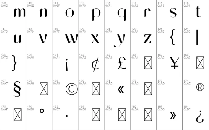 Abiloney font