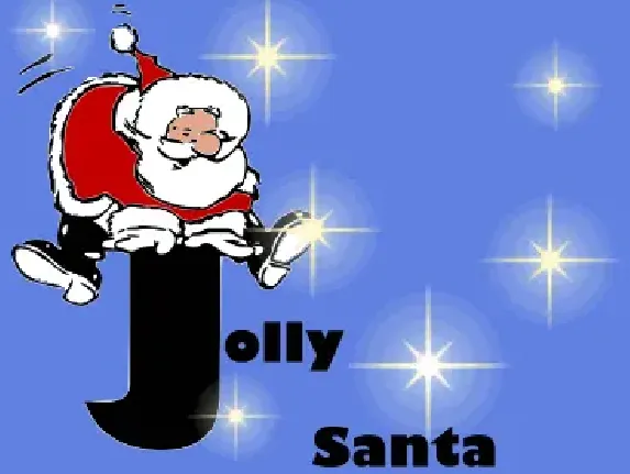 Jolly Santa font