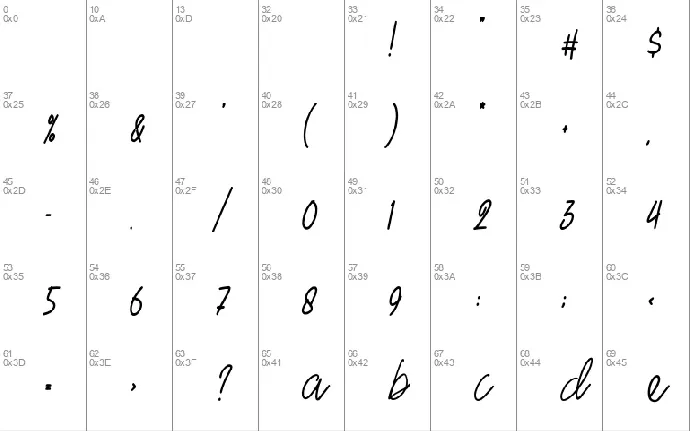 Integral font